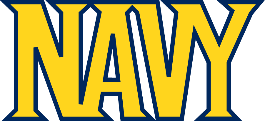 Navy Midshipmen 1996-2009 Wordmark Logo DIY iron on transfer (heat transfer)